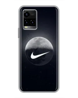 Чохол для Vivo Y33s з картинкою «Nike у стилі графіті»