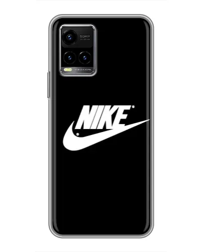 Чохол для Vivo Y33s з картинкою «Мазки фарби Nike» Чохол для Vivo Y33s з картинкою «Мазки фарби Nike»