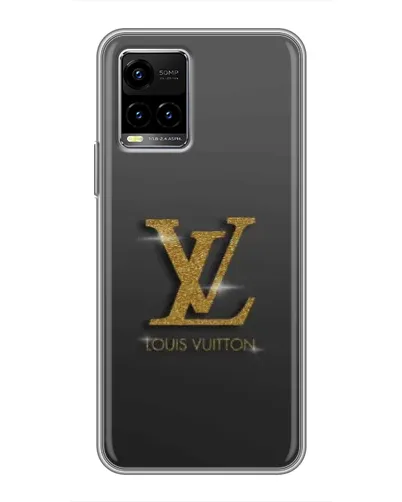 Чехол для Vivo Y33s с картинкой «Градиент Louis Vuitton»