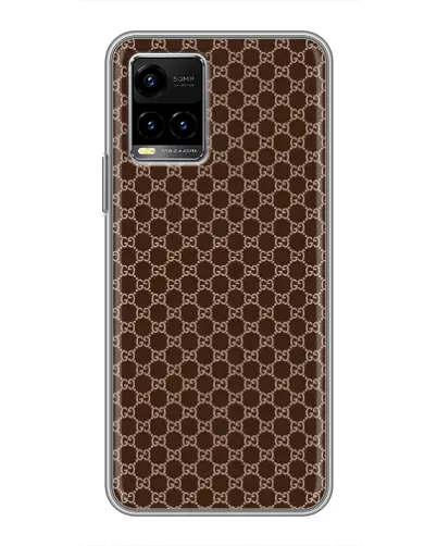 Чохол для Vivo Y33s з картинкою «Gucci — шоколадна сітка» Чохол для Vivo Y33s з картинкою «Gucci — шоколадна сітка»