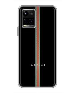 Чохол для Vivo Y33s з картинкою «Gucci — строга лінія»