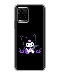 Чехол для Vivo Y33s с картинкой «Электрическая Kuromi» Чехол для Vivo Y33s с картинкой «Электрическая Kuromi»