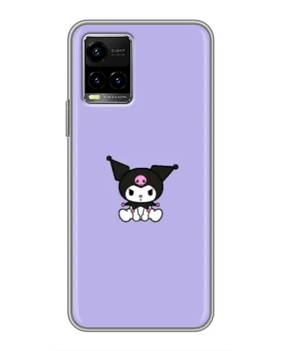 Чехол для Vivo Y33s с картинкой «Kuromi — фиолетовый минимализм» Чехол для Vivo Y33s с картинкой «Kuromi — фиолетовый минимализм»