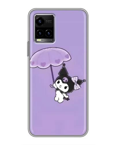 Чехол для Vivo Y33s с картинкой «Kuromi с зонтиком» Чехол для Vivo Y33s с картинкой «Kuromi с зонтиком»