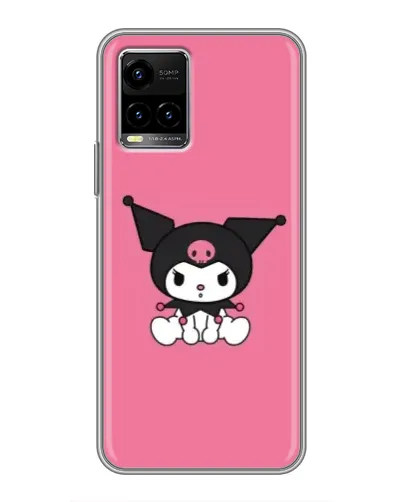 Чехол для Vivo Y33s с картинкой «Хмурая Kuromi» Чехол для Vivo Y33s с картинкой «Хмурая Kuromi»