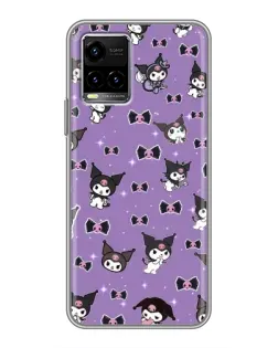 Чехол для Vivo Y33s с картинкой «Kuromi — паттерн» Чехол для Vivo Y33s с картинкой «Kuromi — паттерн»