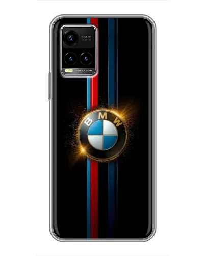 Чехол для Vivo Y33s с картинкой «BMW M-Power неон» Чехол для Vivo Y33s с картинкой «BMW M-Power неон»