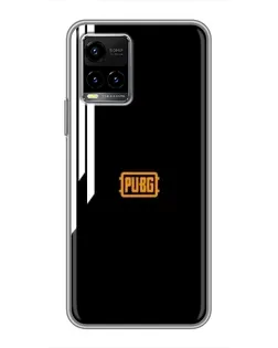 Чехол для Vivo Y33s с картинкой «PUBG — вертикальные линии»
