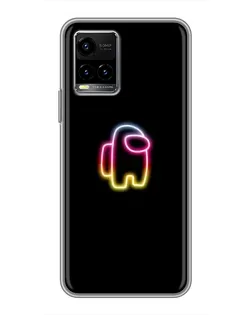 Чехол для Vivo Y33s с картинкой «Among Us градиент»