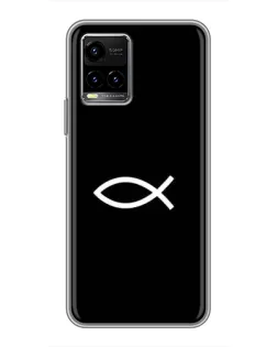 Чохол для Vivo Y33s з картинкою «Символ риби Jesus» Чохол для Vivo Y33s з картинкою «Символ риби Jesus»