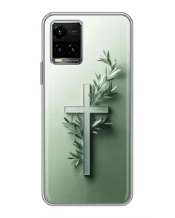 Чохол для Vivo Y33s з картинкою «Оливкова гілка» Чохол для Vivo Y33s з картинкою «Оливкова гілка»