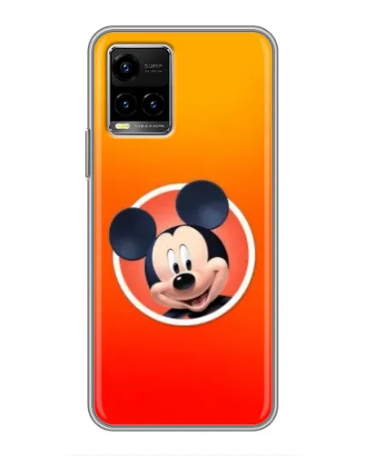 Чехол для Vivo Y33s с картинкой «Mickey в круге» Чехол для Vivo Y33s с картинкой «Mickey в круге»