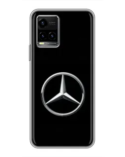 Чехол для Vivo Y33s с картинкой «Mercedes классический лого»