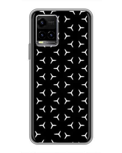 Чехол для Vivo Y33s с картинкой «Mercedes паттерн звезд» Чехол для Vivo Y33s с картинкой «Mercedes паттерн звезд»