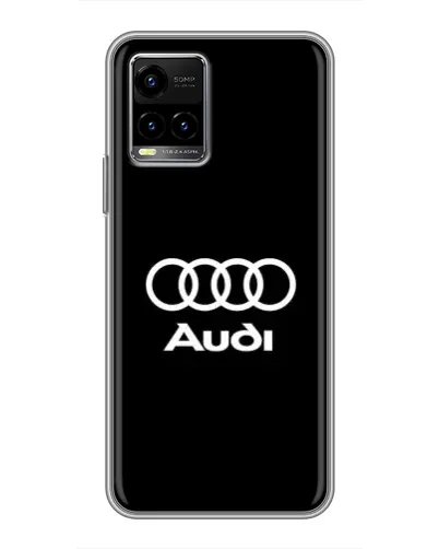 Чехол для Vivo Y33s с картинкой «Классическое лого Audi»