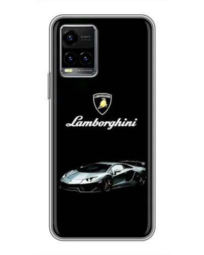 Чохол для Vivo Y33s з картинкою «Логотип Lamborghini класика»