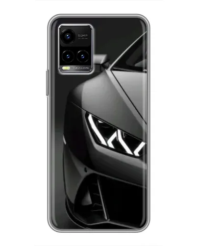 Чохол для Vivo Y33s з картинкою «Lamborghini фари деталізація»