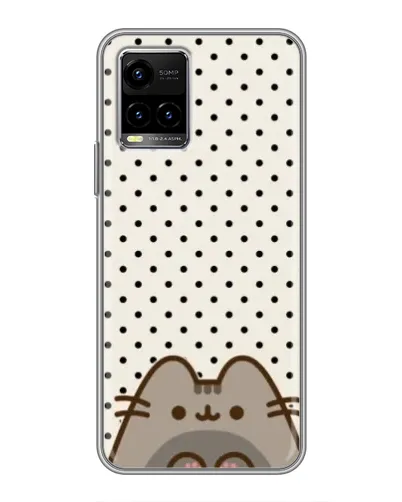 Чехол для Vivo Y33s с картинкой «Пушин в горошек» Чехол для Vivo Y33s с картинкой «Пушин в горошек»