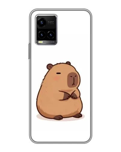 Чехол для Vivo Y33s с картинкой «Толстенькая капибара» Чехол для Vivo Y33s с картинкой «Толстенькая капибара»