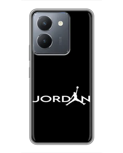 Чехол для Vivo Y36 с картинкой «Jordan White Logo» Чехол для Vivo Y36 с картинкой «Jordan White Logo»