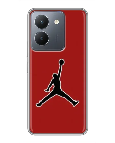 Чехол для Vivo Y36 с картинкой «Jordan Red Back» Чехол для Vivo Y36 с картинкой «Jordan Red Back»