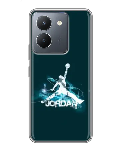 Чехол для Vivo Y36 с картинкой «Jordan Blue Fire» Чехол для Vivo Y36 с картинкой «Jordan Blue Fire»
