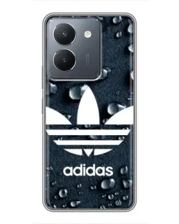 Чехол для Vivo Y36 с картинкой «Adidas Trefoil Blue» Чехол для Vivo Y36 с картинкой «Adidas Trefoil Blue»