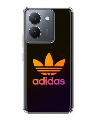 Чехол для Vivo Y36 с картинкой «Градиент Adidas»