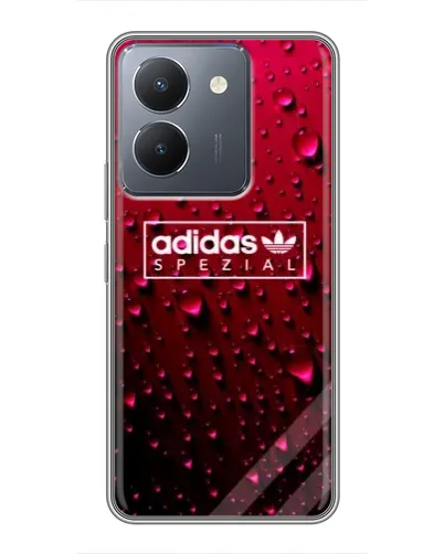 Чехол для Vivo Y36 с картинкой «Adidas Gold Marble»
