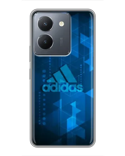 Чехол для Vivo Y36 с картинкой «Adidas Sport Art»