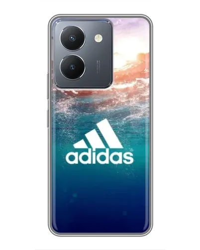 Чехол для Vivo Y36 с картинкой «Океанская глубина адидас»