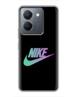 Чохол для Vivo Y36 з картинкою «Nike — міська ніч»