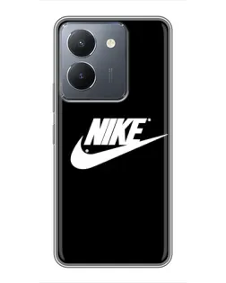 Чохол для Vivo Y36 з картинкою «Мазки фарби Nike» Чохол для Vivo Y36 з картинкою «Мазки фарби Nike»