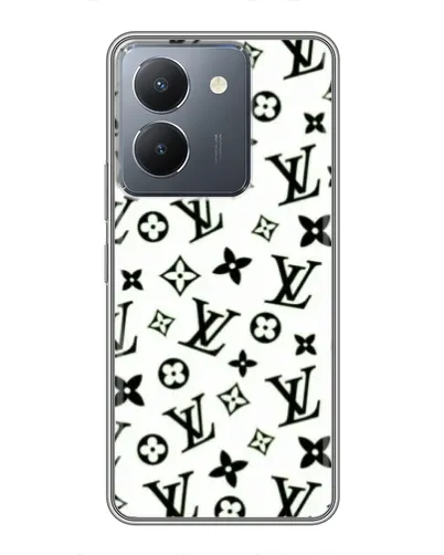 Чехол для Vivo Y36 с картинкой «Монохромный хаос LV» Чехол для Vivo Y36 с картинкой «Монохромный хаос LV»