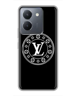 Чехол для Vivo Y36 с картинкой «LV — печать стиля»