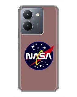 Чохол для Vivo Y36 з картинкою «NASA — ретро космос»