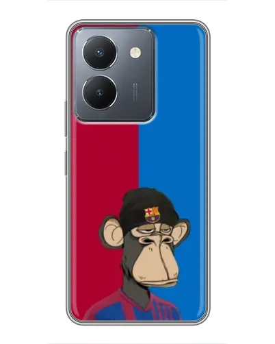 Чохол для Vivo Y36 з картинкою «Bored Ape — фанат Барси» Чохол для Vivo Y36 з картинкою «Bored Ape — фанат Барси»