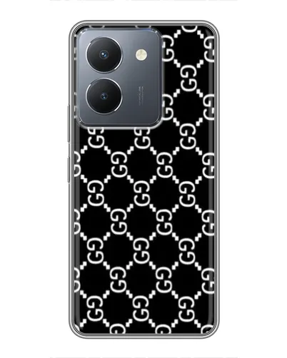 Чохол для Vivo Y36 з картинкою «Gucci — сітчастий паттерн»