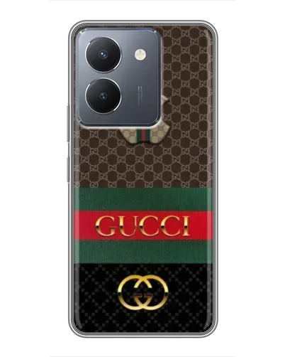 Чохол для Vivo Y36 з картинкою «Gucci — брендований десерт»