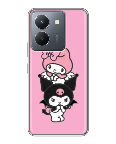 Чохол для Vivo Y36 з картинкою «My Melody та Kuromi» Чохол для Vivo Y36 з картинкою «My Melody та Kuromi»