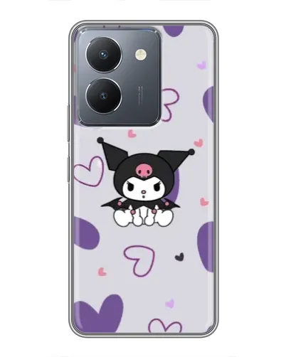 Чохол для Vivo Y36 з картинкою «Kuromi та лавандові серця» Чохол для Vivo Y36 з картинкою «Kuromi та лавандові серця»