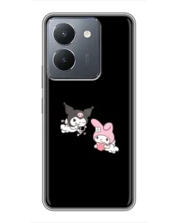 Чохол для Vivo Y36 з картинкою «My Melody та Kuromi»