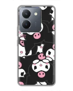 Чохол для Vivo Y36 з картинкою «Патерн голів Куромі»
