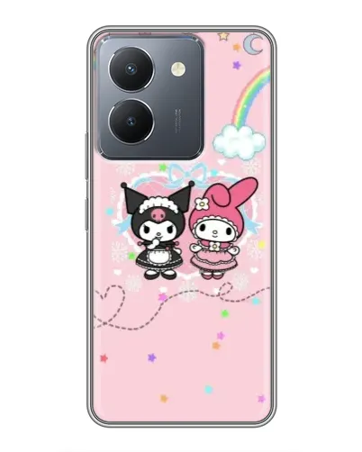 Чохол для Vivo Y36 з картинкою «My Melody та Kuromi» Чохол для Vivo Y36 з картинкою «My Melody та Kuromi»