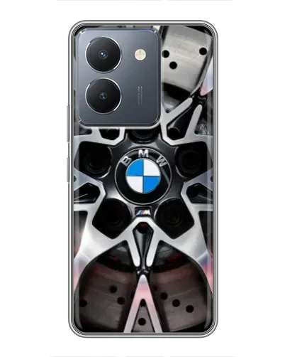 Чехол для Vivo Y36 с картинкой «BMW — деталь диска» Чехол для Vivo Y36 с картинкой «BMW — деталь диска»