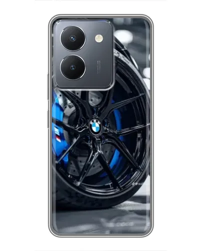 Чехол для Vivo Y36 с картинкой «Колесо BMW вблизи» Чехол для Vivo Y36 с картинкой «Колесо BMW вблизи»