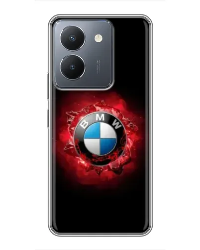 Чехол для Vivo Y36 с картинкой «Логотип BMW — вспышка» Чехол для Vivo Y36 с картинкой «Логотип BMW — вспышка»