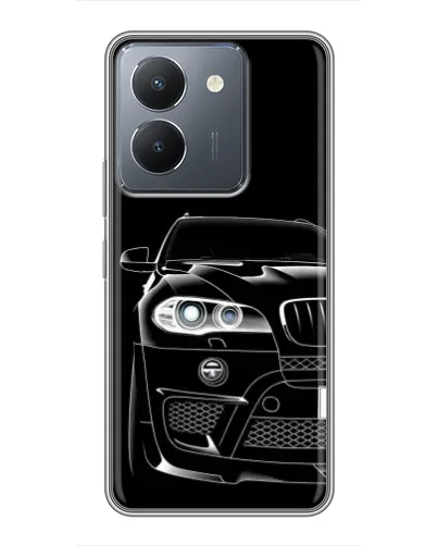 Чехол для Vivo Y36 с картинкой «Темный силуэт BMW» Чехол для Vivo Y36 с картинкой «Темный силуэт BMW»