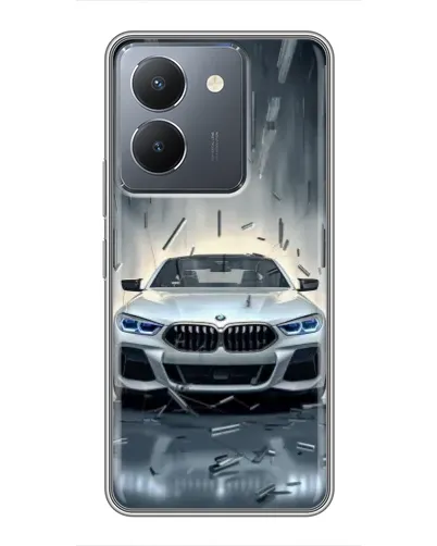 Чехол для Vivo Y36 с картинкой «BMW в свете фар» Чехол для Vivo Y36 с картинкой «BMW в свете фар»