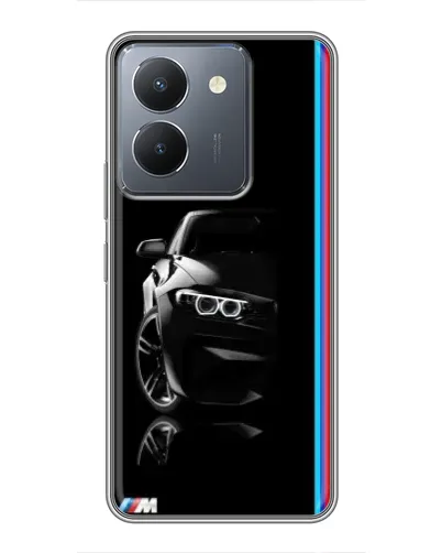 Чехол для Vivo Y36 с картинкой «Силуэт BMW в темноте» Чехол для Vivo Y36 с картинкой «Силуэт BMW в темноте»